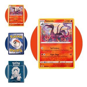 Crown Zenith Pokemon Card (M18): Salazzle 028/159